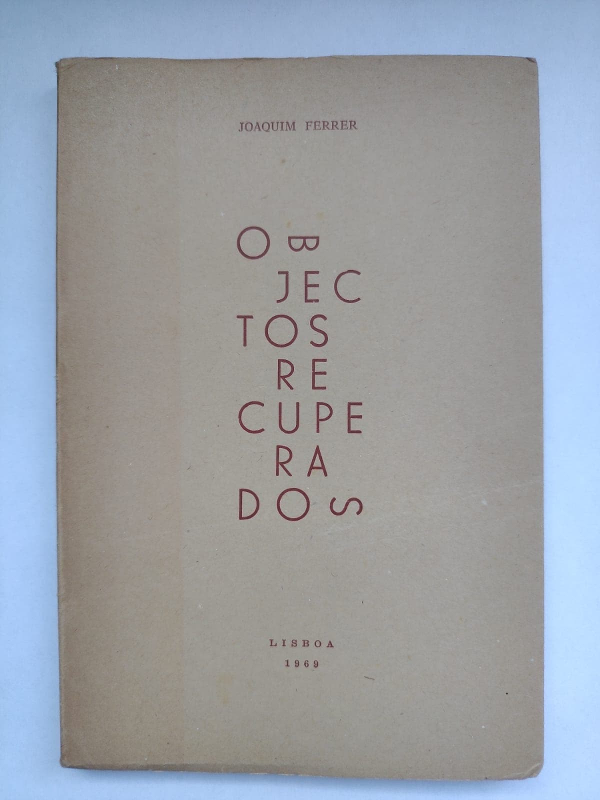 Capa de Objectos Recuperados